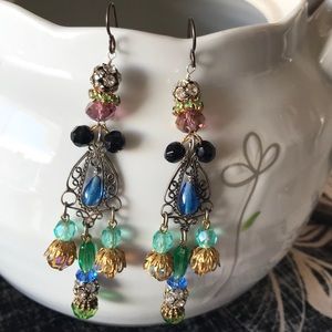 One of a kind vintage earrings